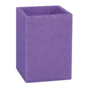 APLI Silikone Penholder - Lilla -  Glitter