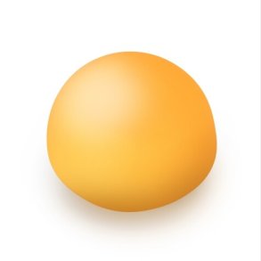 Scrunchems Neon Klemmebold - Orange