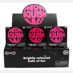 Scrunchems Neon Klemmebold - Pink