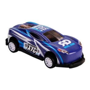 Magni Stunt Bil - Pull Back - Mrkebl