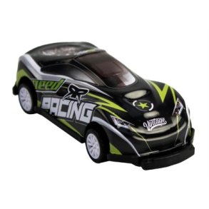 Magni Stunt Bil - Pull Back - Sort