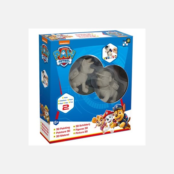 Paw Patrol Mal figurer - 3D Painting