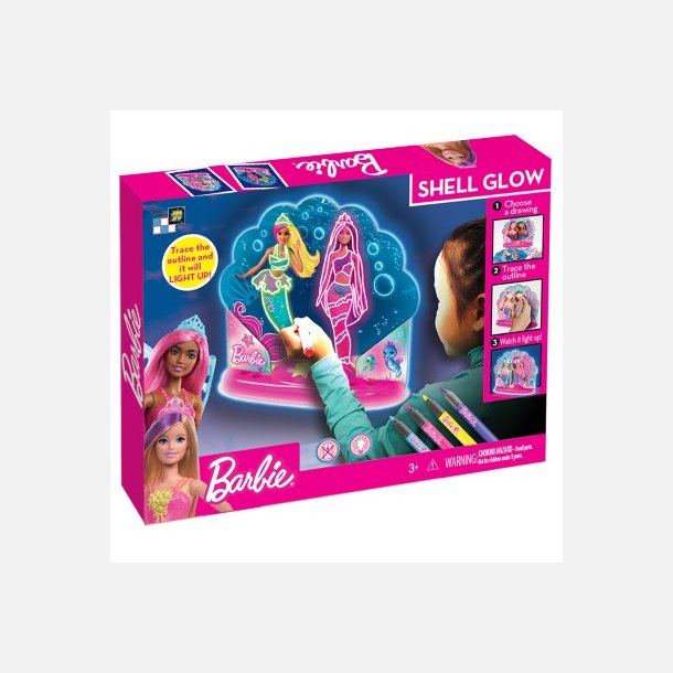 Barbie Natlampe/Dekoration - Shell Glow