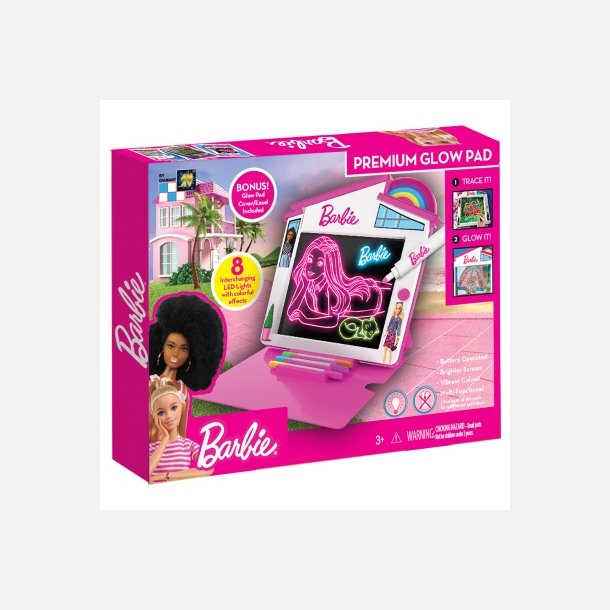  Barbie Tegnetavle - Dreamhouse Premium Glow Pad