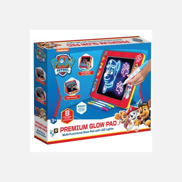 Paw Patrol Tegnetavle - Premium Glow Pad