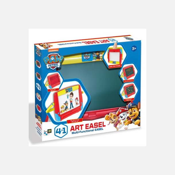 Paw Patrol Staffeli og tegnetavle - 4 in 1