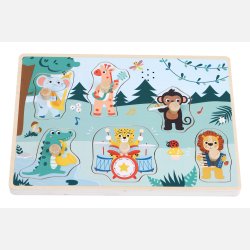 Kinder And Kids Knoppuslespil Med Musik