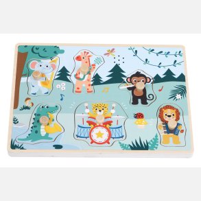 Kinder And Kids Knoppuslespil Med Musik