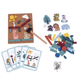 Kinder And Kids Leg Med Hammer Og Sm - Jungle