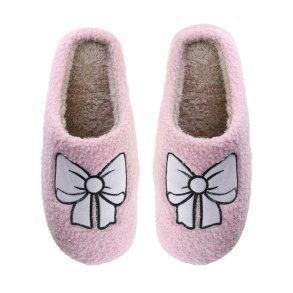 By Str Slippers - Sljfer - Lyserd/Hvid - 38/39