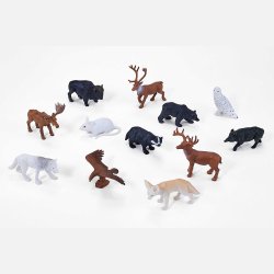 Mojo Skov/Vilde dyr - 12 stk. 