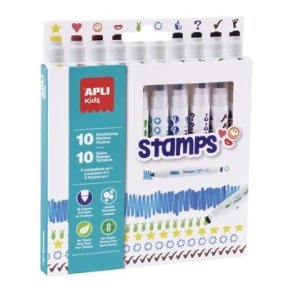 APLI kids Stempler - 10 stk. 