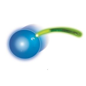 Wubbleball - Wubble Komet - Selvlysende - Bl