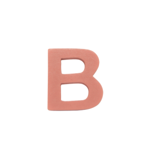 Oopsy Trbogstav - Rosa - B