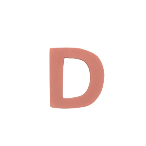 Oopsy Trbogstav - Rosa - D