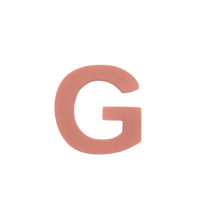 Oopsy Trbogstav - Rosa - G