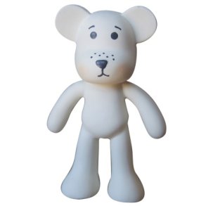 Oopsy Bidelegetj - Naturgummi - Hvid