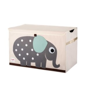 3 Sprouts Opbevaringskasse Med L�g - Elefant 