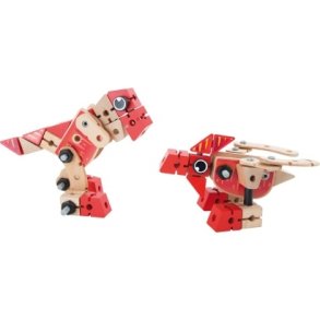 Small Foot - Konstruktionsst 2 i 1 - Dinosaurer