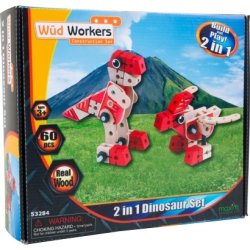 Small Foot - Konstruktionsst 2 i 1 - Dinosaurer