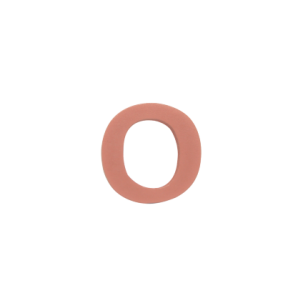 Oopsy Trbogstav - Rosa - O