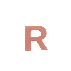 Oopsy Trbogstav - Rosa - R