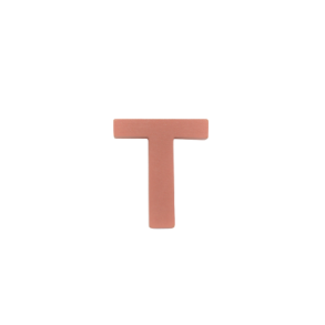 Oopsy Trbogstav - Rosa - T