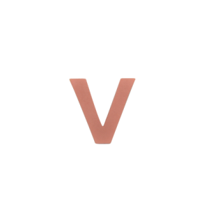 Oopsy Trbogstav - Rosa - V