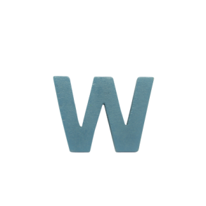 Oopsy Trbogstav - Bl - W