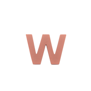 Oopsy Trbogstav - Rosa - W