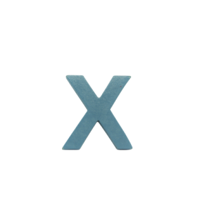 Oopsy Trbogstav - Bl - X